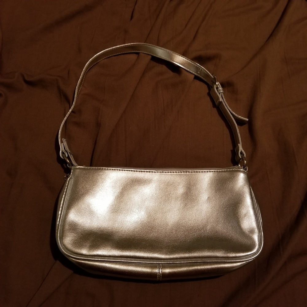 Silver Victoria secret purse